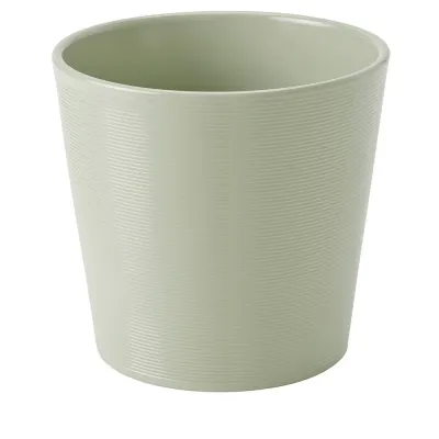 IKEA BROKSPIREA (ИКЕА БРОКСПИРЕА) — Кашпо, светло-зелёное 19 см