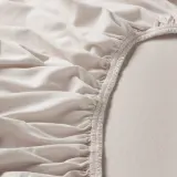 IKEA VÅRVIAL (ИКЕА ВОРВИАЛ) — Простыня на резинке, бежевая 140x200 см — фото 2