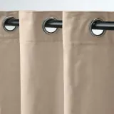 IKEA SANELA (ИКЕА САНЕЛА) — Штора, 2 шт., светло-бежевый/на люверсах 140x300 см — фото 5