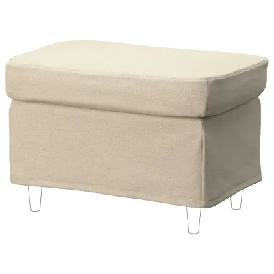 IKEA STRANDMON (ИКЕА СТРАНДМОН) — Чехол на пуф, Нагген бежевый