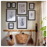 IKEA KNOPPÄNG (ИКЕА КНОППЭНГ) — Рамка, чёрный 13х18 см — фото 3