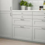 IKEA LERHYTTAN (ИКЕА ЛЕРХЙТТАН) — Панель ящика, светло-серый 40x40 см — фото 3