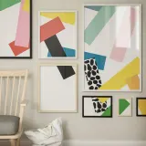 IKEA RÖDALM (ИКЕА РЁДАЛМ) — Рамка, имитация берёзы 40x50 см — фото 5