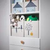 IKEA BARNDRÖM (ИКЕА БАРНДРЁМ) — Коробка, бежевый 26х37х26 см — фото 4