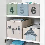 IKEA BARNDRÖM (ИКЕА БАРНДРЁМ) — Коробка, бежевый 26х37х26 см — фото 7
