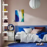 IKEA PILTANDVINGE (ИКЕА ПИЛТАНДВИНГЕ) — Пододеяльник и наволочка, белый 150х200/50х60 см — фото 2