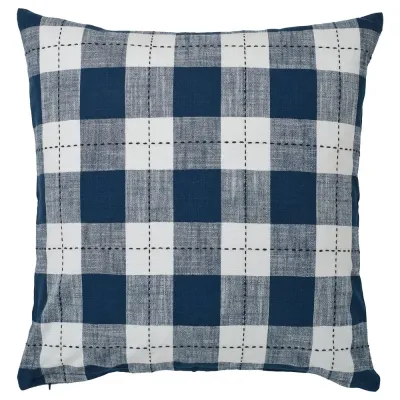 IKEA SVAMPFLY (ИКЕА СВАМПФЛИ) — Наволочка, тёмно-синяя 50x50 см