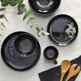 IKEA GLADELIG (ИКЕА ГЛАДЕЛИГ) — Миска, тёмно-серая 14 см — фото 7