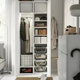 IKEA SLÅTTERVALL (ИКЕА СЛОТТЕРВАЛЛ) — Корзина, ткань 32x35x32 см — фото 7