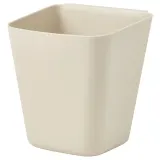 IKEA SUNNERSTA (ИКЕА СУННЕРСТА) — Контейнер, бежевый 12x11 см — фото 1