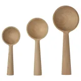 IKEA FLODNEJONÖGA (ИКЕА ФЛОДНЕЙОНЁГА) — Ложка, 3 шт., дерево — фото 1