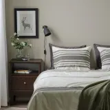 IKEA JÄTTEFRÄKEN (ИКЕА ЙЭТТЕФРЭКЕН) — Пододеяльник и 2 наволочки, белый/тёмно-серый 200x200/50x60 см — фото 4