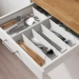 IKEA VARIERA (ИКЕА ВАРИЕРА) — Вкладыш для столовых приборов, регулируемый 30-52х47 см — фото 4