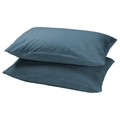 IKEA DVALA (ИКЕА ДВАЛА) — Наволочка, синий 50х60 см