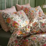 IKEA DAGGSALVIA (ИКЕА ДАГГСАЛВИА) — Комплект постельного белья: пододеяльник и 2 наволочки, разноцветный/цветочный рисунок 200x200/50x60 см — фото 5