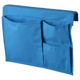 IKEA STICKAT (ИКЕА СТИКАТ) — Карман на кровать, синий 39x30 см — фото 1