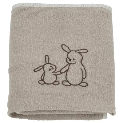 IKEA SKÖTSAM (ИКЕА СКЁТСАМ) — Чехол на пеленальный матрас, бежевый/махровый 53x83 см