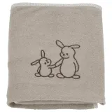 IKEA SKÖTSAM (ИКЕА СКЁТСАМ) — Чехол на пеленальный матрас, бежевый/махровый 53x83 см — фото 1