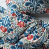 IKEA SÄTERVIDE (ИКЕА СЭТЕРВИДЕ) — Пододеяльник и наволочка, разноцветный/цветочный узор 150x200/50x60 см — фото 3