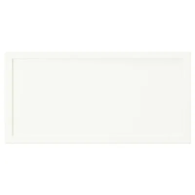 IKEA ASPUDDEN (ИКЕА АСПУДДЕН) — Фронтальная панель ящика, матовый белый 40х20 см