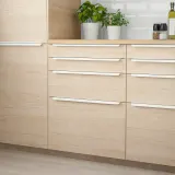 IKEA ASKERSUND (ИКЕА АСКЕРСУНД) — Фронтальная панель ящика, имитация светлого ясеня 40x10 см — фото 3