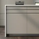 IKEA UPPLÖV (ИКЕА УППЛЁВ) — Фасад ящика, матовый тёмно-бежевый 40x40 см — фото 3