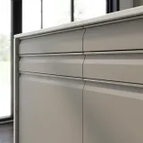 IKEA UPPLÖV (ИКЕА УППЛЁВ) — Фасад ящика, матовый тёмно-бежевый 40x40 см — фото 4