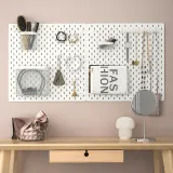 IKEA SKÅDIS (ИКЕА СКОДИС) — Крючок, белый 19 мм — фото 3