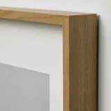 IKEA SANNAHED (ИКЕА САННАХЕД) — Рамка, имитация дуба 25х25 см — фото 3