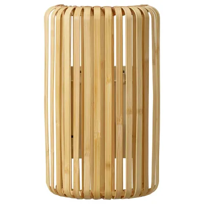 IKEA VARPTROSS (ИКЕА ВАРПТРОСС) — Лампа настенная, стационарное подключение, бамбук 30 см