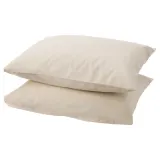 IKEA DVALA (ИКЕА ДВАЛА) — Наволочка, бежевый 50х60 см — фото 1