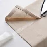 IKEA LENDA (ИКЕА ЛЕНДА) — Занавеска на завязках, 2 шт., светло-розовый/на ленте 140x280 см — фото 5