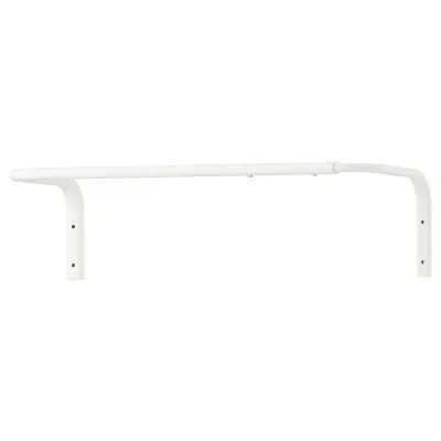 IKEA MULIG (ИКЕА МУЛИГ) — Штанга для одежды, белый 60-90 см