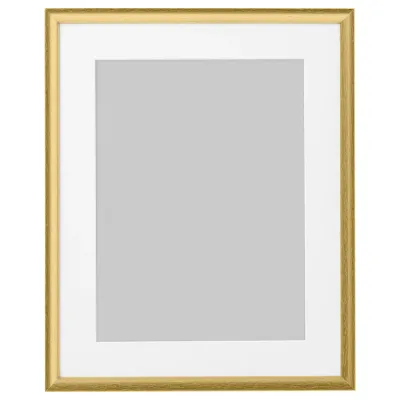 IKEA SILVERHÖJDEN (ИКЕА СИЛВЕРХЁЙДЕН) — Рамка, золотой цвет 40х50 см