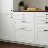IKEA ENKÖPING (ИКЕА ЕНКЁПИНГ) — Фронтальная панель ящика, белый под дерево 40х20 см — фото 2