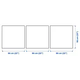 IKEA PJÄTTERYD (ИКЕА ПЙЭТТЕРИД) — Картина — волнистый узор, 56x56 см — фото 4