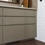 IKEA VOXTORP (ИКЕА ВОКСТОРП) — Фасад ящика, глянец тёмный серо-коричневый 40x40 см — фото 3