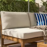 IKEA FRÖSÖN (ИКЕА ФРЁСЁН) — Чехол на подушку для сиденья, для улицы бежевый 80x80 см — фото 4