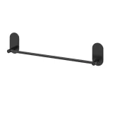 IKEA SKOGHALL (ИКЕА СКОГХАЛЛ) — Держатель для полотенца, самоклеящийся, чёрный 43x6 см — фото 1