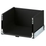 IKEA KNIVSHULT (ИКЕА КНИВСХУЛТ) — Ящик высокий, тёмно-серый 40x37 см — фото 1