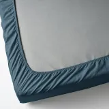 IKEA DVALA (ИКЕА ДВАЛА) — Простыня натяжная, синий 80х200 см — фото 6