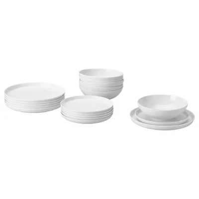 IKEA 365+ (ИКЕА 365+) — Сервиз, 18 шт., белый