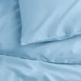 IKEA PILTANDVINGE (ИКЕА ПИЛТАНДВИНГЕ) — Пододеяльник и наволочка, светло-голубой 150х200/50х60 см — фото 2