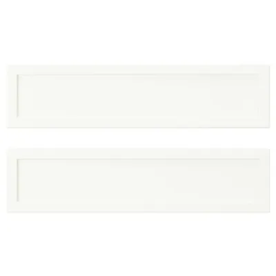 IKEA ASPUDDEN (ИКЕА АСПУДДЕН) — Фронтальная панель ящика, матовая белая 40x10 см