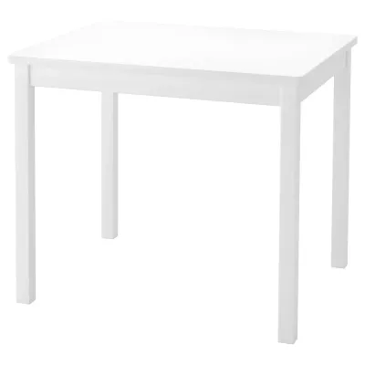 IKEA KRITTER (ИКЕА КРИТТЕР) — Стол детский, белый 59х50 см