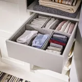 IKEA KOMPLEMENT (ИКЕА КОМПЛИМЕНТ) — Коробка, светло-серая 25x27x12 см — фото 2