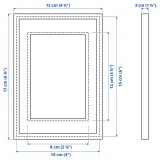 IKEA RÖDALM (ИКЕА РЁДАЛМ) — Рамка для фото, под берёзу 10x15 см — фото 7
