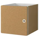 IKEA KALLAX (ИКЕА КАЛЛАКС) — Вставка с дверцей, пробка 33x33 см — фото 1