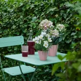 IKEA KVASTSPIREA (ИКЕА КВАСТСПИРЕА) — Кашпо, для дома и улицы, розовое, 9 см — фото 3