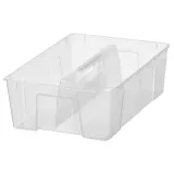 IKEA SAMLA (ИКЕА САМЛА) — Вставка для контейнера 11/22 л, прозрачная 37x25x12 см — фото 1